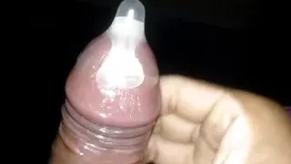 Zaroor Codom Cumshot inside Condom Condom Cum
