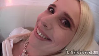 German Porno Casting With Candy Blonde Milf End With Cock In Pussy And Mouth