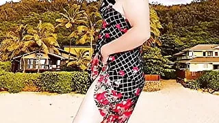 Sissy Pinky Dress Crossdresser Slut White Big Ass Big Butt Gay Boy Natural Beauty Pretty Cute Trans