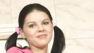 Sexy petite teen going solo with dildo