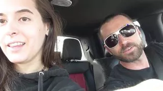 DTFSluts - Had sex in the car  with  Abbie Maley and James Deen