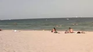 Mother dragged from the beach and banged