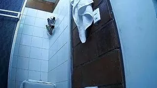 Asherr and Shantal - Solo shower dildoing