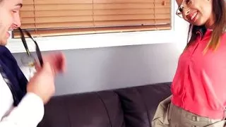 Teen Melissa Moore Fucks After a Game of Chess