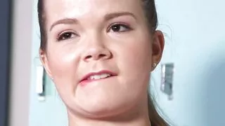 Teen Lexy Adams Gives A Cheerleader Peep Show