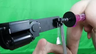 Multiple orgasms from Fucking Machine