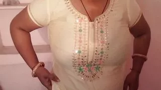 She Is Geeta Walks Around the Balcony Naked