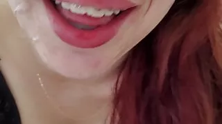 My Little Mouth Was Full of Cum. Athena Akemi