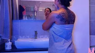 Anal Orgasm with Big Black Ass