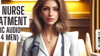 Hot Nurse Treatment (Fetish Full Version on my site Real ASMR HFO JOI Erotic Audio 4 Men)