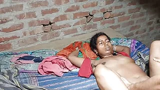 After a long time, fucking of the native lady Bhabhi