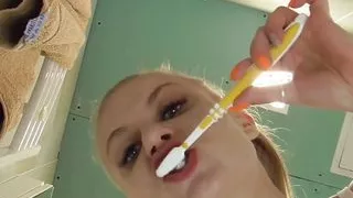 Toothpaste Spitting POV!
