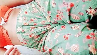 Caught Innocent Indian Girl standing Peeing when she bath with fingering here pussy viral leaked MMS