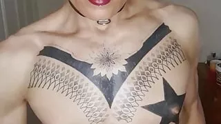 Pretty bitch masturbation