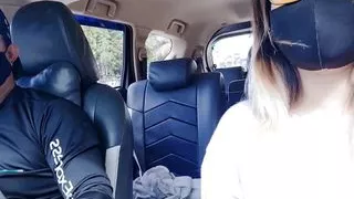 After clean our Car, My Stepsister's Pussy was Cleaned next