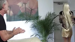 Gangbang with Cindy Behr and Kerry Louise are MILFs with big