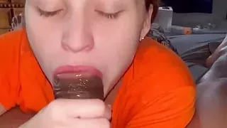 Teen Slut Loves Sucking Cock