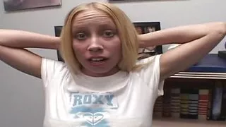 Blonde Pornstar Krysta-lynn Lovely Giving POV Blowjob