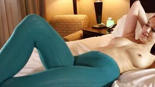 Stockings Fetish with Jayden Cole and her long legs!