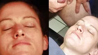 Dirty Dees newest amateur homemade double facial cumshot