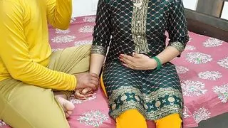 When Komal went out of the house for a while, the husband was having fun with another woman