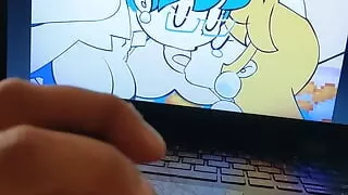 Minus 8 animation masturbation cum tribute
