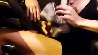 flashing Cruising car