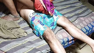 Made a native girl erect by giving cock in her mouth