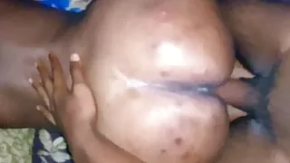 Visited my neighbor when her husband was away and she took the big cock