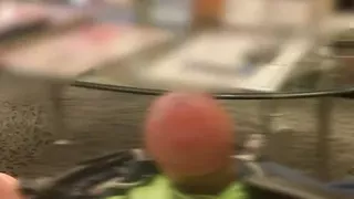 She loves to lick before showering