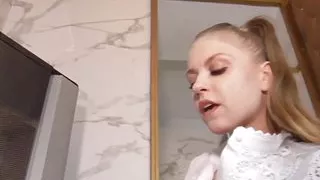 nylon secretary foot jerking