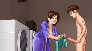 Summertime Saga Part 15 WHEN MAMA BENDS DOWN IN FRONT OF YOUR BAR