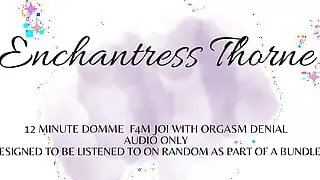 Femdom JOI Mean Denial 01of12