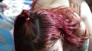 My stepsister's slut has a tight and delicious pussy. Part 2.