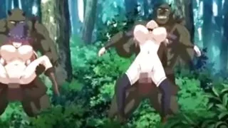 Anime hentai cartoon girl fucking monster