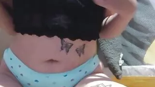 Emma squirting with her delicious dildo ready for you to put her penis in