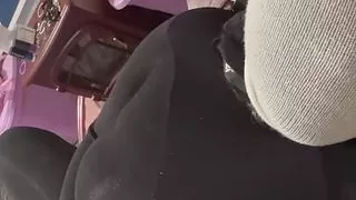 Sock Mask Encased Orgasm