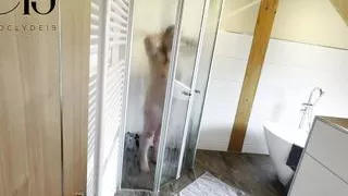 Roommate filmed taking a shower