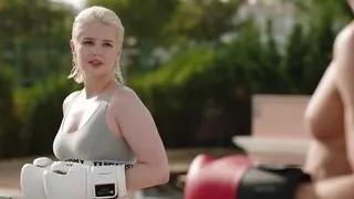 TUSHY Boxing Beauty Eliz Has Intense Anal With Trainer