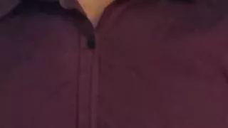 Stud man cums after work