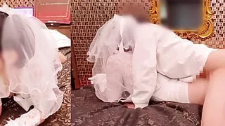 Sex with stepfather the day before the wedding. My stepfather's dick is the best after all.(#299)