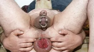 My asshole is completely destroyed with a diameter of 14cm!