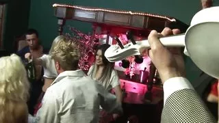 Group sex with Donna Bell and Victoria Rush are whores get