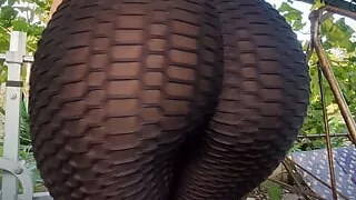 He taste my ASS after Workout .Leggings. Village sex