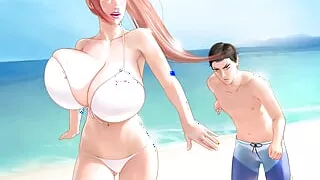 Beach sex with Samantha and Sarah breast Milking lactation outside seaside - Prince of Suburbia Chapter 28