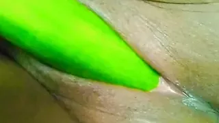 Oiled pussy Fucking a pink tight pussy of a Desi aunty