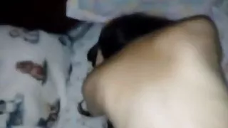 Pregnant wife being creampied