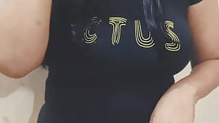 Indian wife talking dirty on phone and younger stepbrother comes and fuck bhabhi