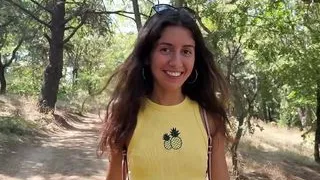 Public Risky Blowjob on Ferris Wheel in an Amusement Park