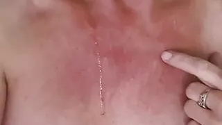 Naughty American Milf shower squirts just for you